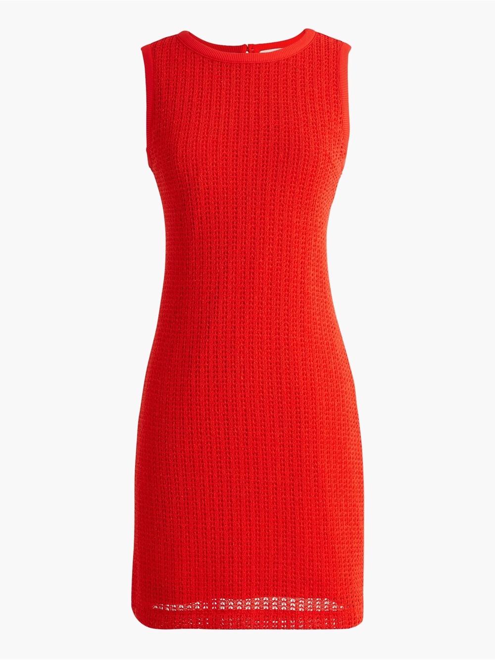 J. Crew Crochet Mini Dress NWT Vibrant Sleeveless Knit Size Large